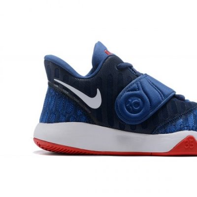 Nike Erkek Kd Trey 5 Vi Lacivert Mavi / Kırmızı Basketbol Ayakkabısı Türkiye - OQWAW45V